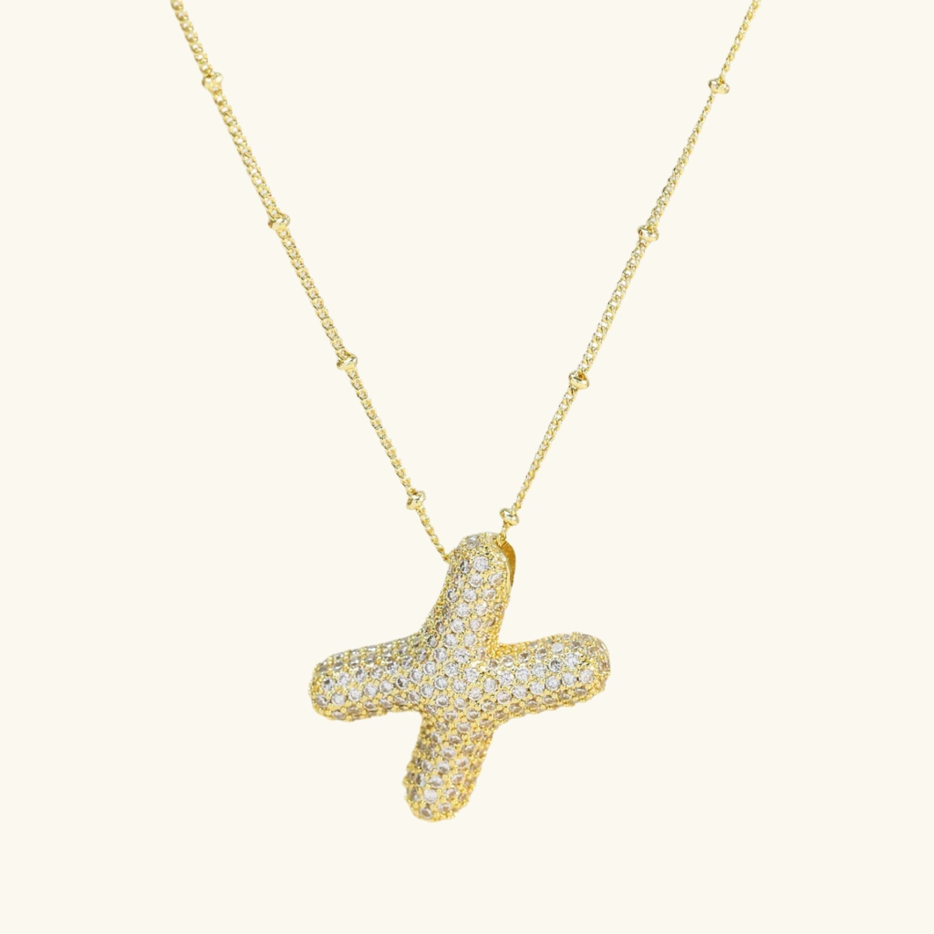 Bubble Letter Necklace