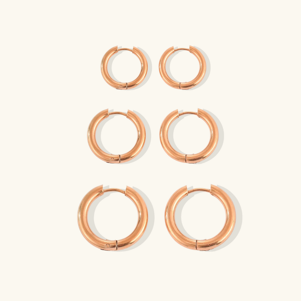Orbita Hoop Earrings Set