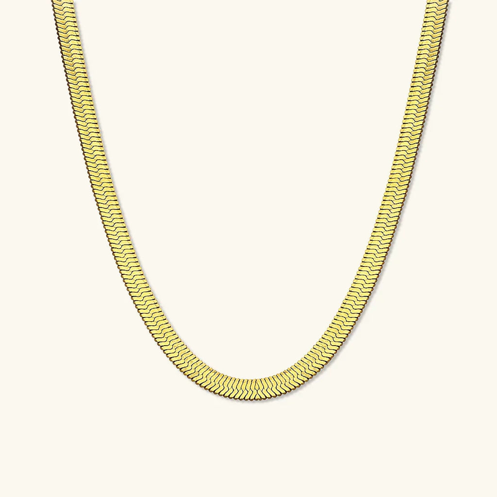 Hailey Herringbone Necklace