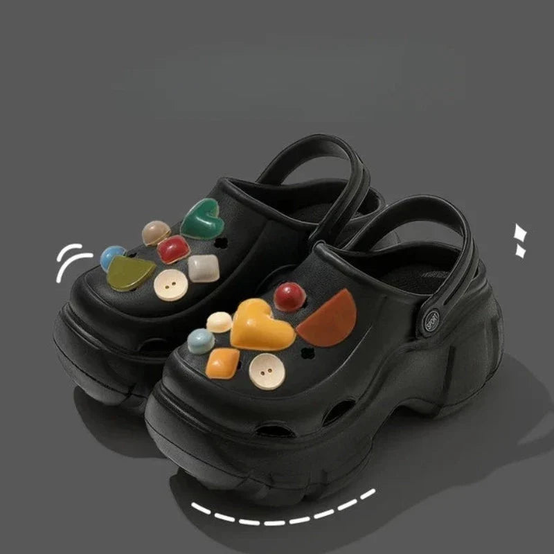 RioRhythms Platform Slippers